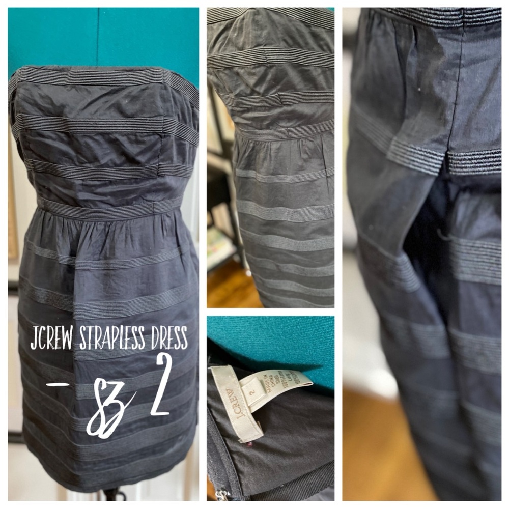 JCrew Strapless dress
